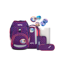 Školská taška Set Ergobag pack Lumi Edition - Pearl DiveBear